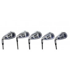 AGXGOLF LADIES LEFT HAND MAGNUM XLT IRON SET; 6-9 IRONS + PITCHING WEDGE; GRAPHITE or STEEL; PETITE, REGULAR & TALL LENGTHS: BUILT IN THE USA !